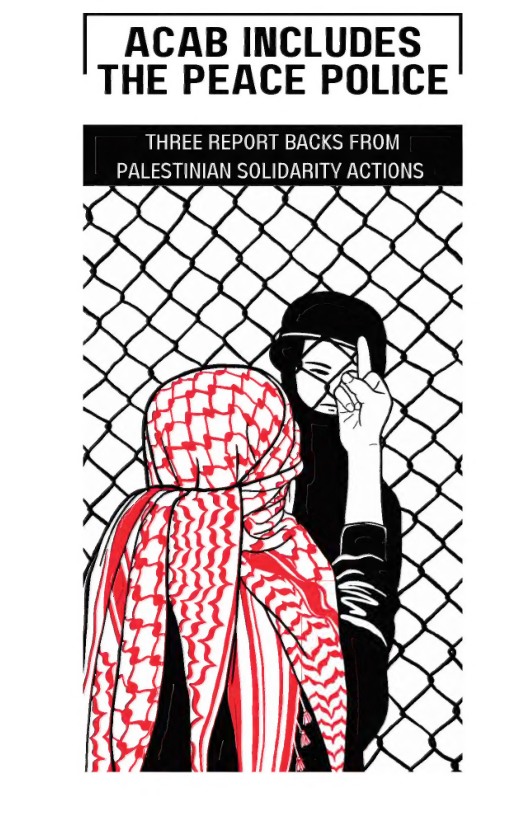 [_ACAB INCLUDES | THE PEACE POLICE  THREE REPORT BACKS FROM PALESTINIAN SOLIDARITY ACTIONS  